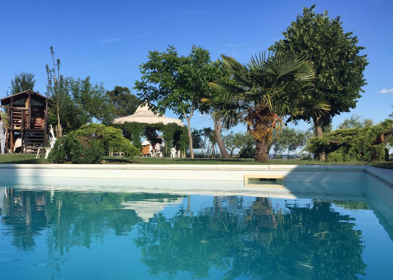 Appartamento Con Piscina E Giardino A 시에나 외부 사진